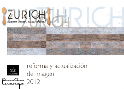 Restaurante ZURICH, reforma low cost